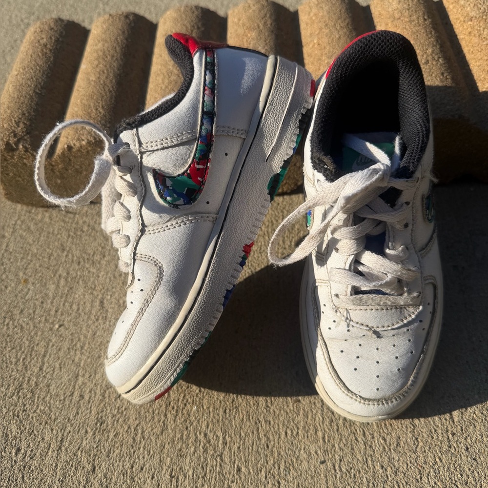 Nike Air Force 1 Low PS Melted Crayon Youth shoes Sneakers Sz 12C